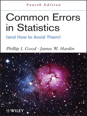cover image of Common Errors in Statistics (and How to Avoid Them)